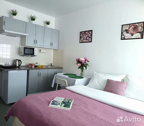 Квартира-студия, 26 м², 1 кровать
Квартира-студия, 26 м², 1 кровать