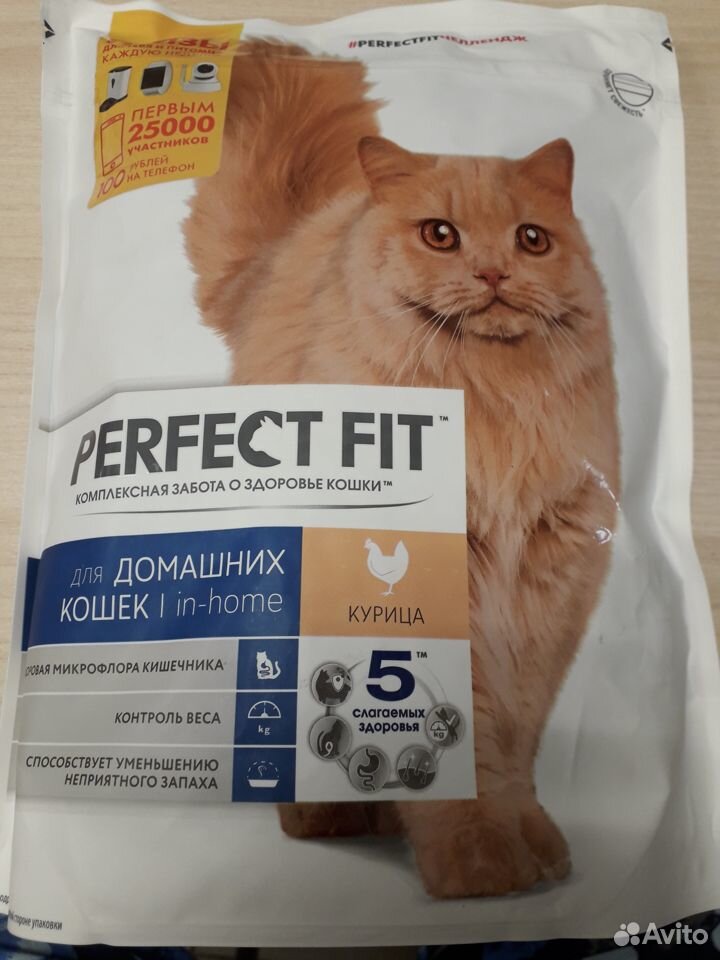 Корм для кошек Perfect Fit 650гр купить на Зозу.ру - фотография № 1