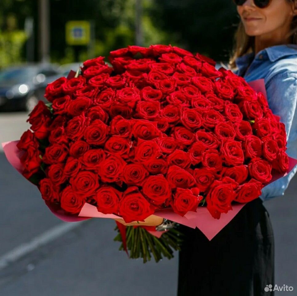 101 роза за 3000, 51 роза за 1500 купить на Зозу.ру - фотография № 1