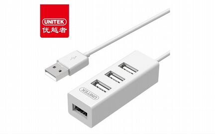 Фирменный USB 2.0 хаб Unitek на 4 порта