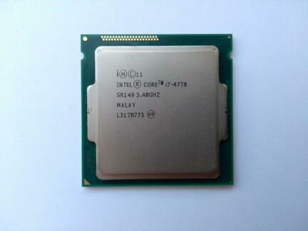 Intel Core i7-4770 3.6 up to 3.9