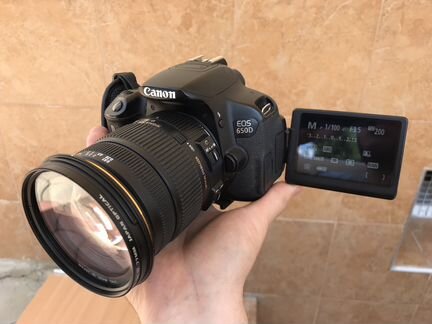 Canon EOS 650D + объектив Sigma 17-50 mm F2.8 EX D