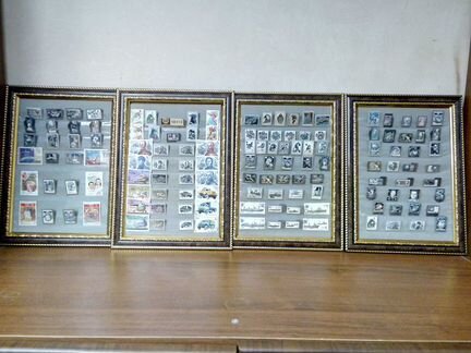Коллекция значков почта СССР
