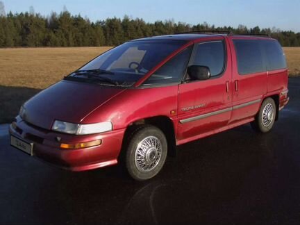 Pontiac Trans Sport 2.3 МТ, 1993, битый, 535 210 км