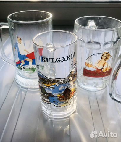 Пивные кружки раритетные, стаканы для рома