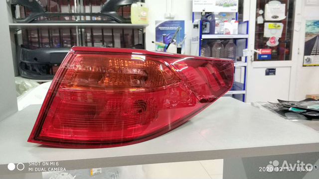 Фонарь задний правый кия оптима