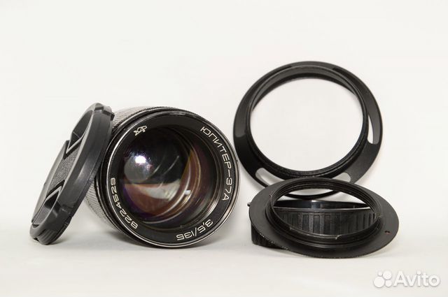 Объектив мануал штатный; Юпитер 37А на Ник с беск