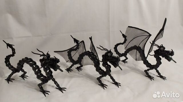 Дракон из цепи