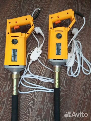 Вибратор глубинный для бетона в аренду