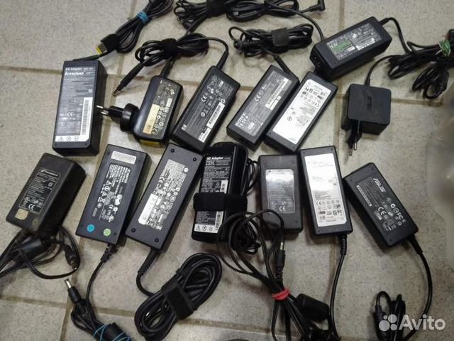Блоки питания для ноутбуков Samsung HP dell asus