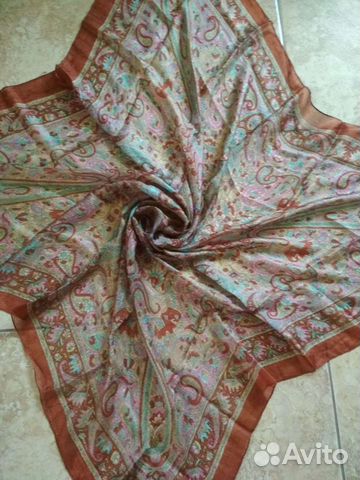 Платок шелк натуральный (лист фото)