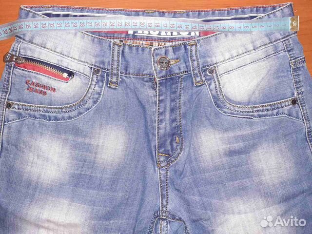 Шорты джинсовые мужские (подростковые), р. 27-28