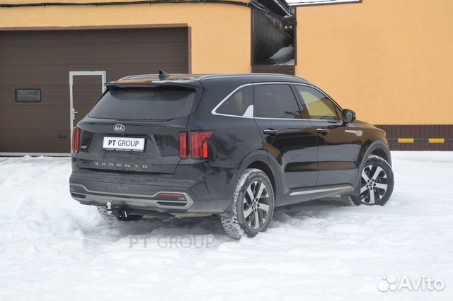 Фаркоп для KIA Sorento с 2021, съемный квадрат