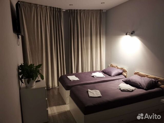 

Квартира-студия, 25 м², 2 кровати