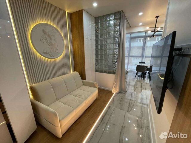 

Квартира-студия в апарт-отеле, 35 м², 2 кровати