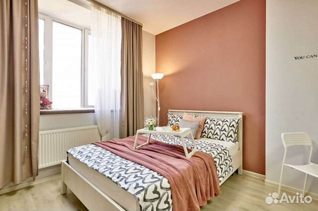 

Квартира-студия, 27 м², 2 кровати