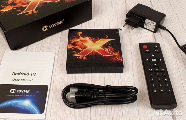 Android TV приставка 4/32 гб