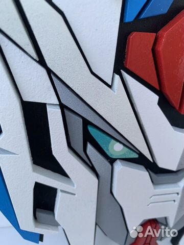 Картина из фанеры в несколько слоев, акрил (гандам