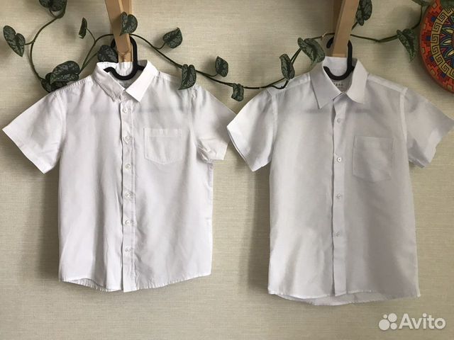 Рубашки для школы, р. 128