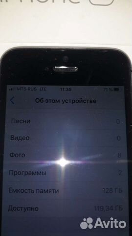 Телефон iPhone 5SE