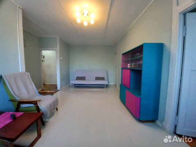 

2-к. квартира, 44 м², 2 кровати