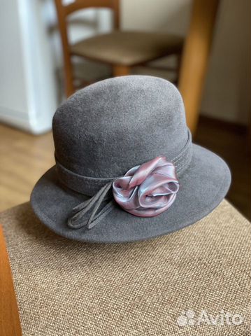 Шляпа фетровая женская
