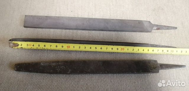 Новые напильники, настоящие, СССР