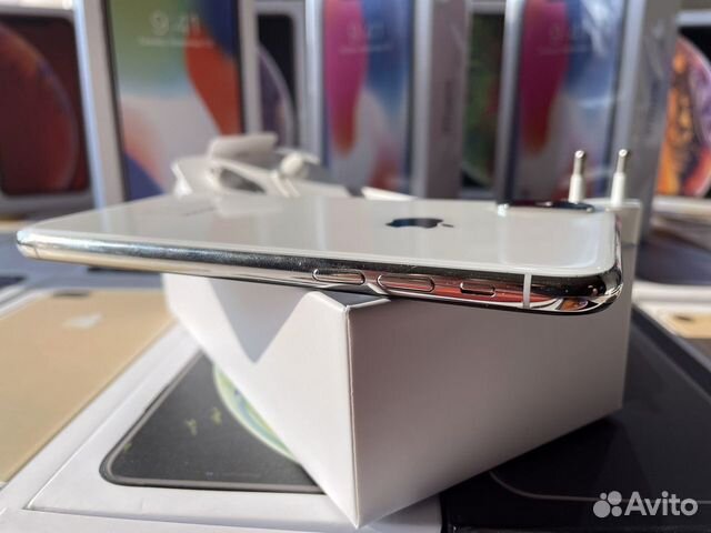 iPhone X/64 Silver. новый. доставка