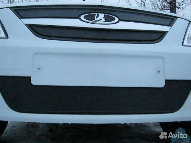 Зимняя защита в бампер Ларгус