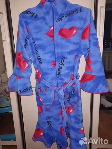 Халат махровый женский