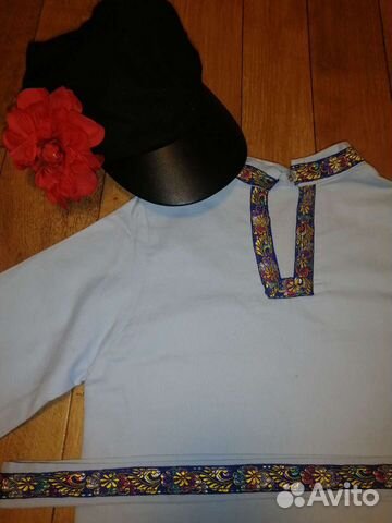 Русский народный костюм для мальчика, косоворотка