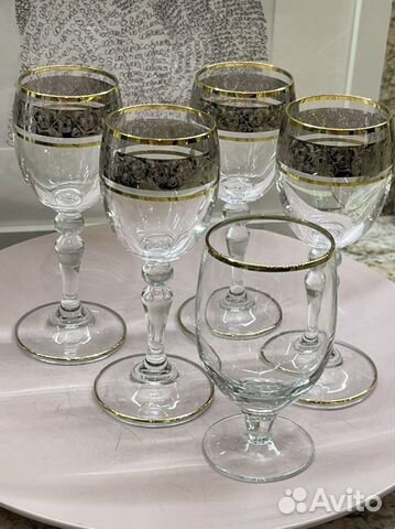 Bohemia рюмки стопки и бокальчик