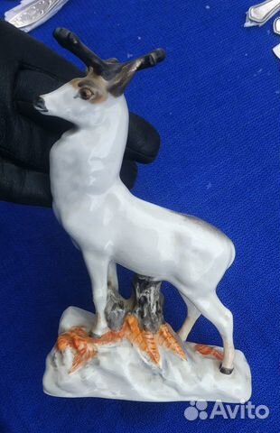 Фигурка индианка олень юный пограничник скол