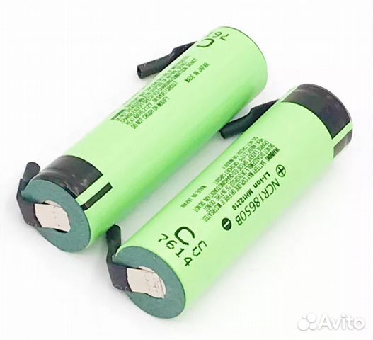 Аккумулятор Panasonic NCR18650B-T с выводами