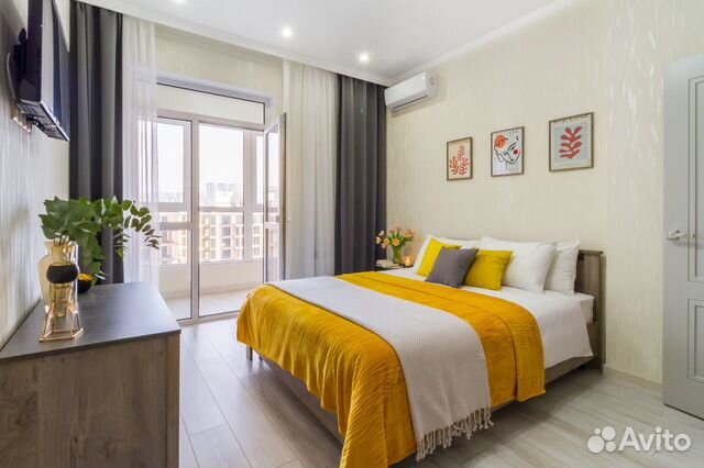 

1-к. квартира, 45 м², 2 кровати