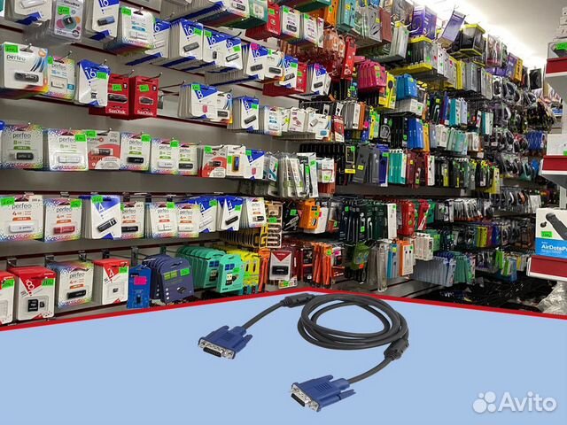 Кабель для монитора VGA-VGA 3 метра