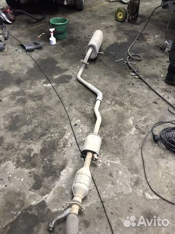 Выхлопная система kia rio 3