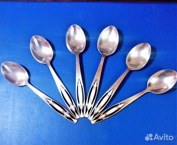 Чайные мельхиоровые ложки