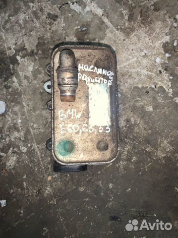 Масляный радиатор bmw e60 m57 АКПП