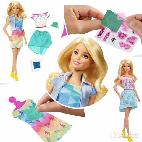 Новый игровой набор Барби Crayola