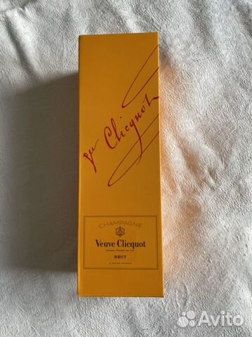 Коробка от шампанского вдова Клико/ veuve Clicquot