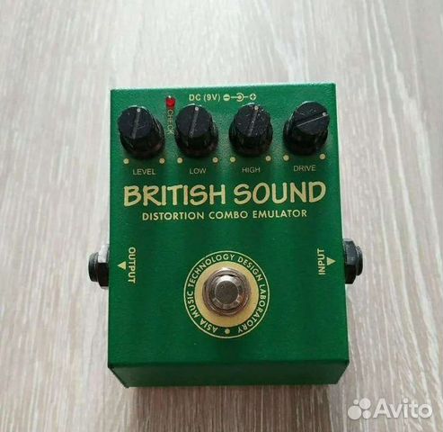 Гитарная педаль AMT british sound distortion combo