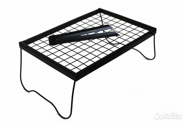 Гриль складной 350*250мм с щипцами