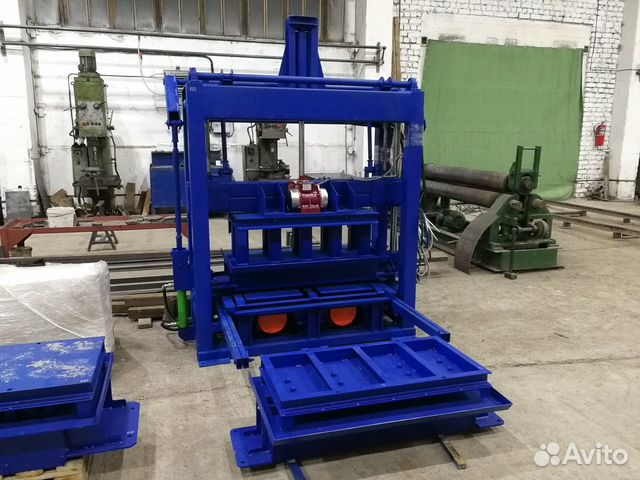 Станок для арболита, вибропресс