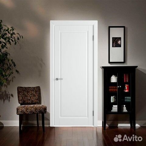 Двери межкомнатные белые