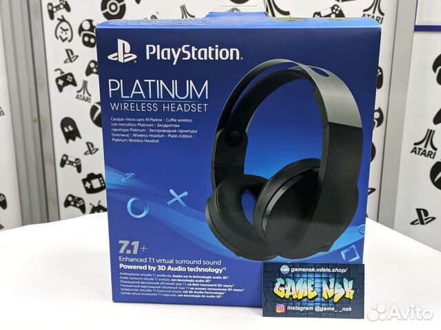 Гарнитура Sony Platinum для PS4 NeW