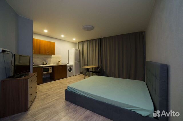 

Квартира-студия, 28 м², 1 кровать
