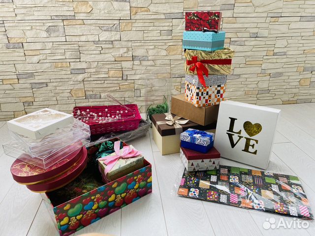 Коробки подарочные свои
