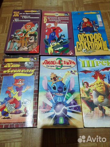 Видео кассеты 44 шт. Цена за все