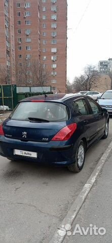 Peugeot 308 1.6 AT, 2008, 127 000 км